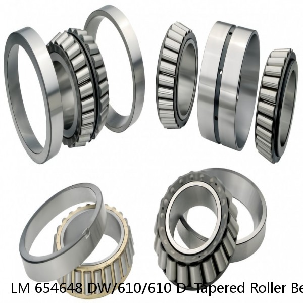 LM 654648 DW/610/610 D  Tapered Roller Bearing Assemblies #1 image
